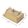 Outdoor 1000D Nylon Molle Walkie Talkie Stand Bag Radio Storage Bag Sports Bag