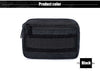 Double-layer EDC Emergency Tool Storage Bag Outdoor Nylon Molle Belt Waist Pack