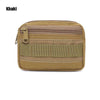Double-layer EDC Emergency Tool Storage Bag Outdoor Nylon Molle Belt Waist Pack