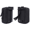 Nylon Molle Pouch Belt Waist Pack EDC Running Bag Soft Travel Camping Bags