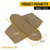 2PCS Shoulder Pads for 3.8cm 5cm Webbing Bag Briefcase Backpack Shoulder Pads