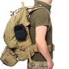 Nylon Molle Pouch Belt Waist Pack EDC Running Bag Soft Travel Camping Bags