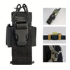 Outdoor Molle Rugged Radio Holster Securely Secures Radio To Belts and Vests