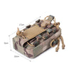 Outdoor EDC Tool Waist Pack Molle Phone Storage Bag with Strap For Water Bottle