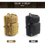 Outdoor Sports EDC Phone Bag Camping Hiking MOLLE Backpack Waterproof Waist Bag