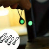 Outdoor Luminous Identification Label Anti-lost Backpack Zipper Puller Marker