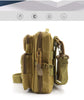 Outdoor Sports EDC Phone Bag Camping Hiking MOLLE Backpack Waterproof Waist Bag