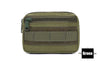Double-layer EDC Emergency Tool Storage Bag Outdoor Nylon Molle Belt Waist Pack