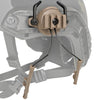 360° Rotation Noise-reducing Helmet Headphone Bracket Accessory For 19~21mm Rail