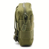 Wear-resistant Outdoor Multifunctional EDC Camping Molle Tool Zipper Waist Bag