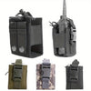 Outdoor Walkie-talkie Stand Bag Pocket for Molle Backpack Vest EDC Tool Pack